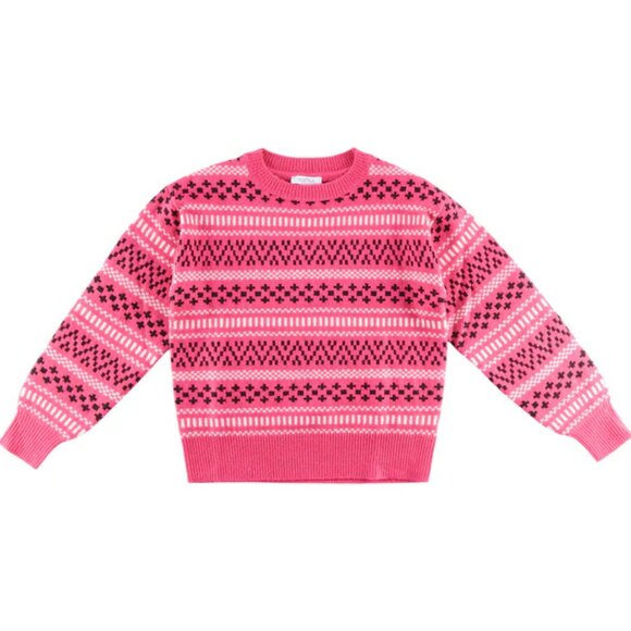 Pretty In Pink Design Sweater - Picture 1 of 1